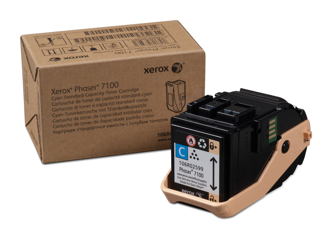 STD CAP Toner 4500p Cyan 106R02599