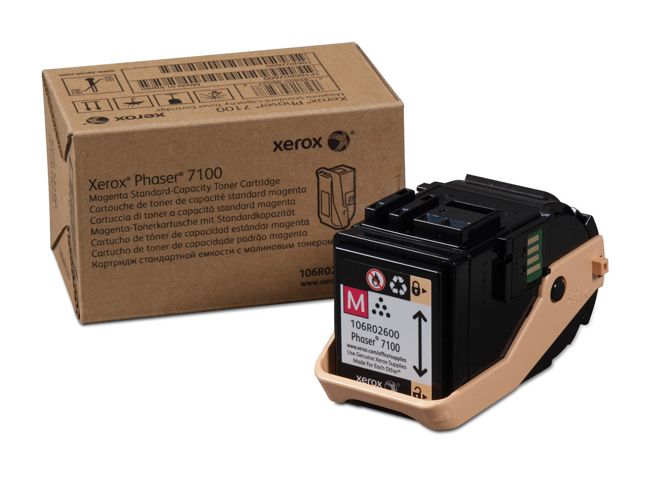 STD CAP Toner 4500p Magenta 106R02600