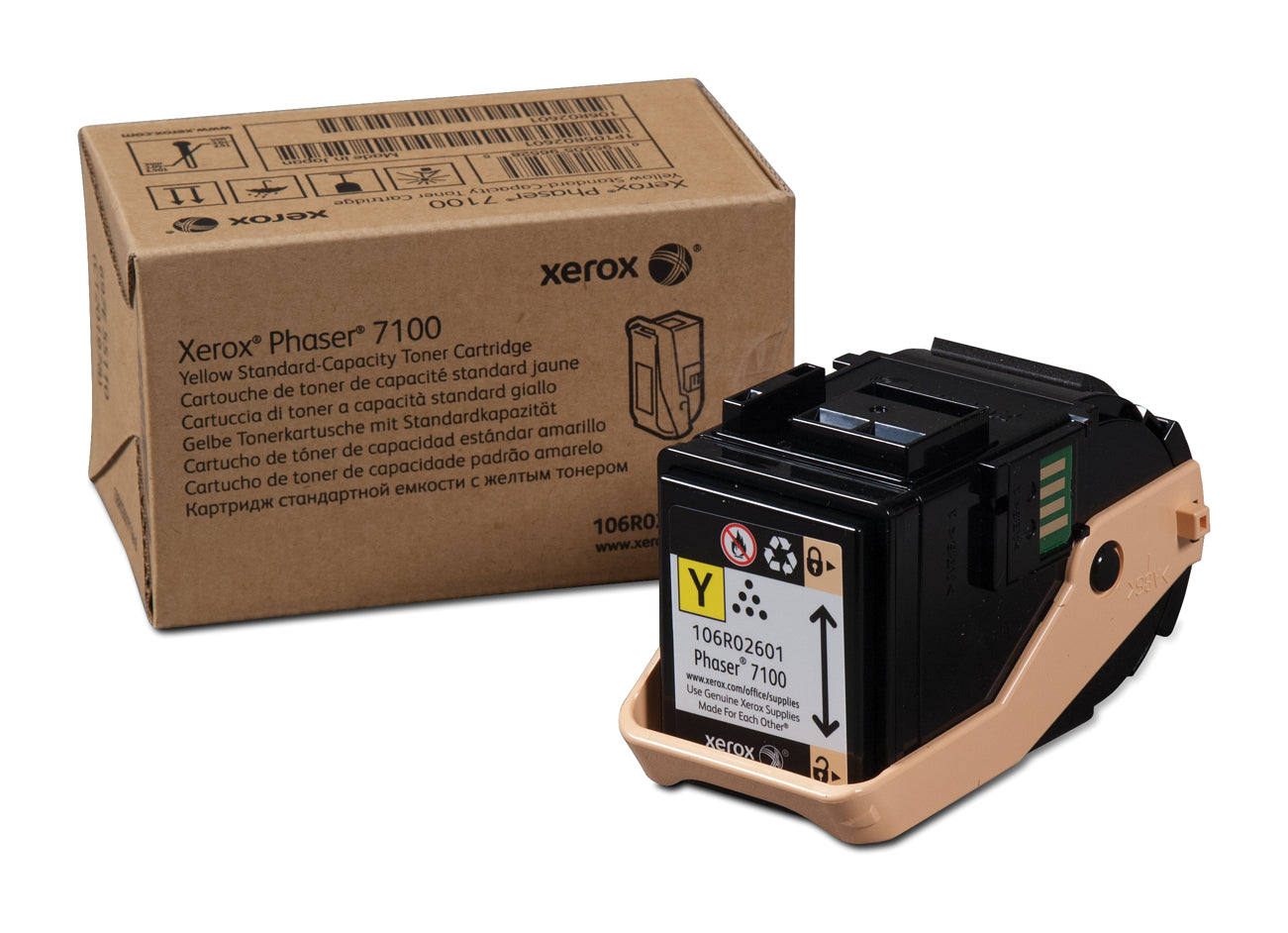 STD CAP Toner 4500p Yellow 106R02601