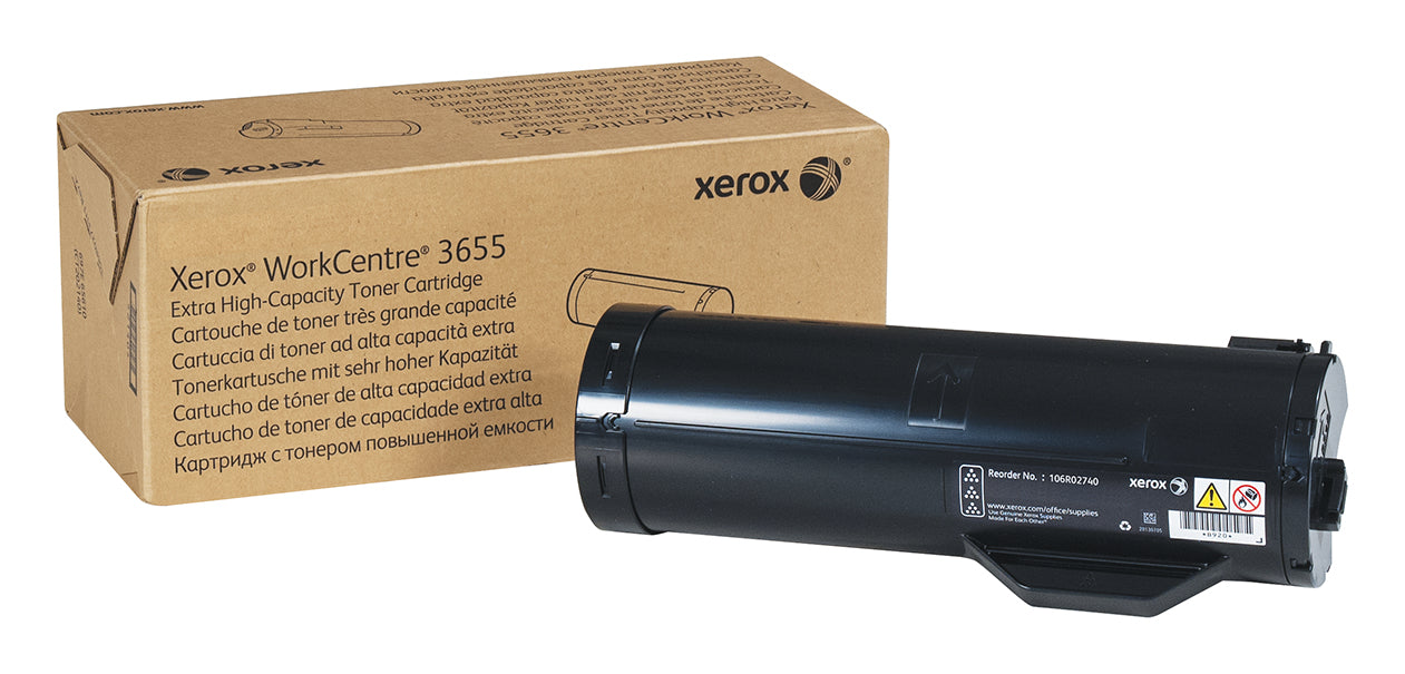 Toner Cartr- ExtrHigh Cap BK /f WC6655 106R02740