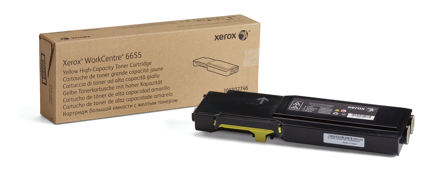 Toner Cartr - High CapYELLOW /f WC6655 106R02746