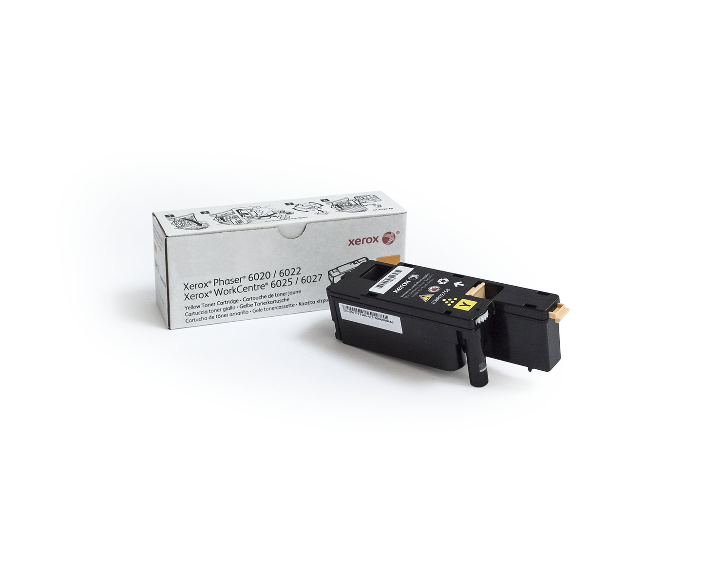 Toner Cartridge - Stand Cap yellow 106R02758