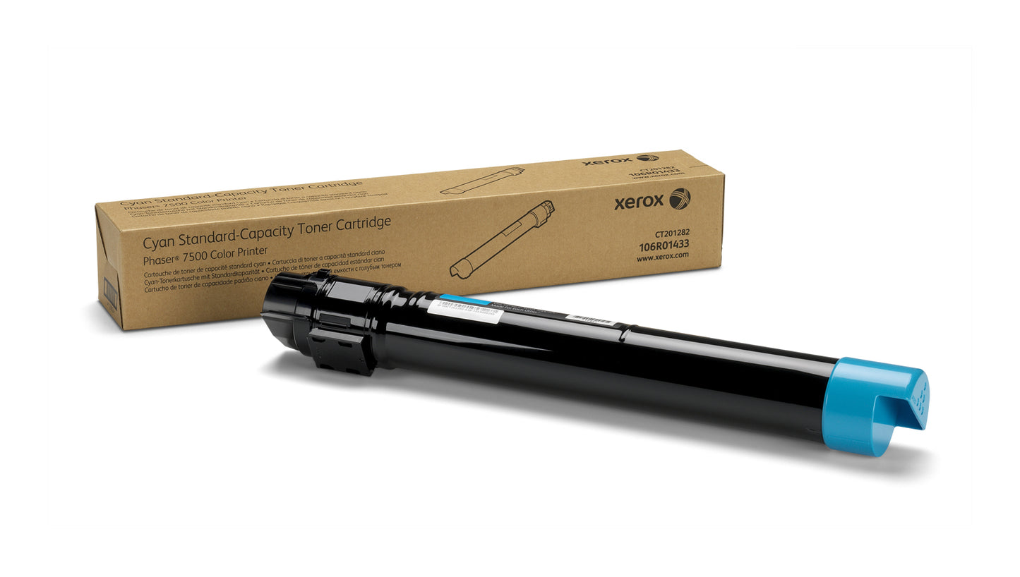 STD CAP Toner 9600p Cyan 106R01433
