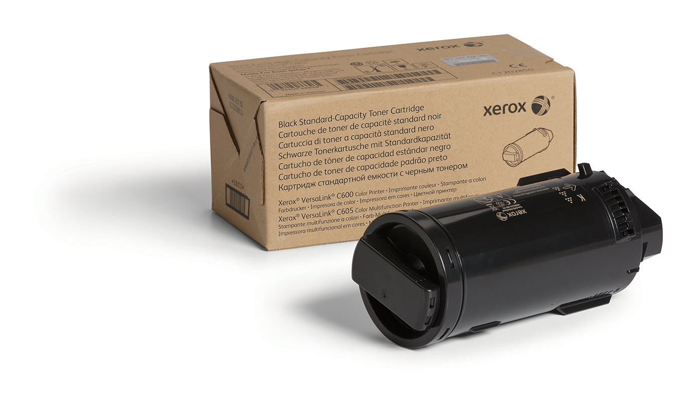 C60X Black Standard Cap Toner 106R03899