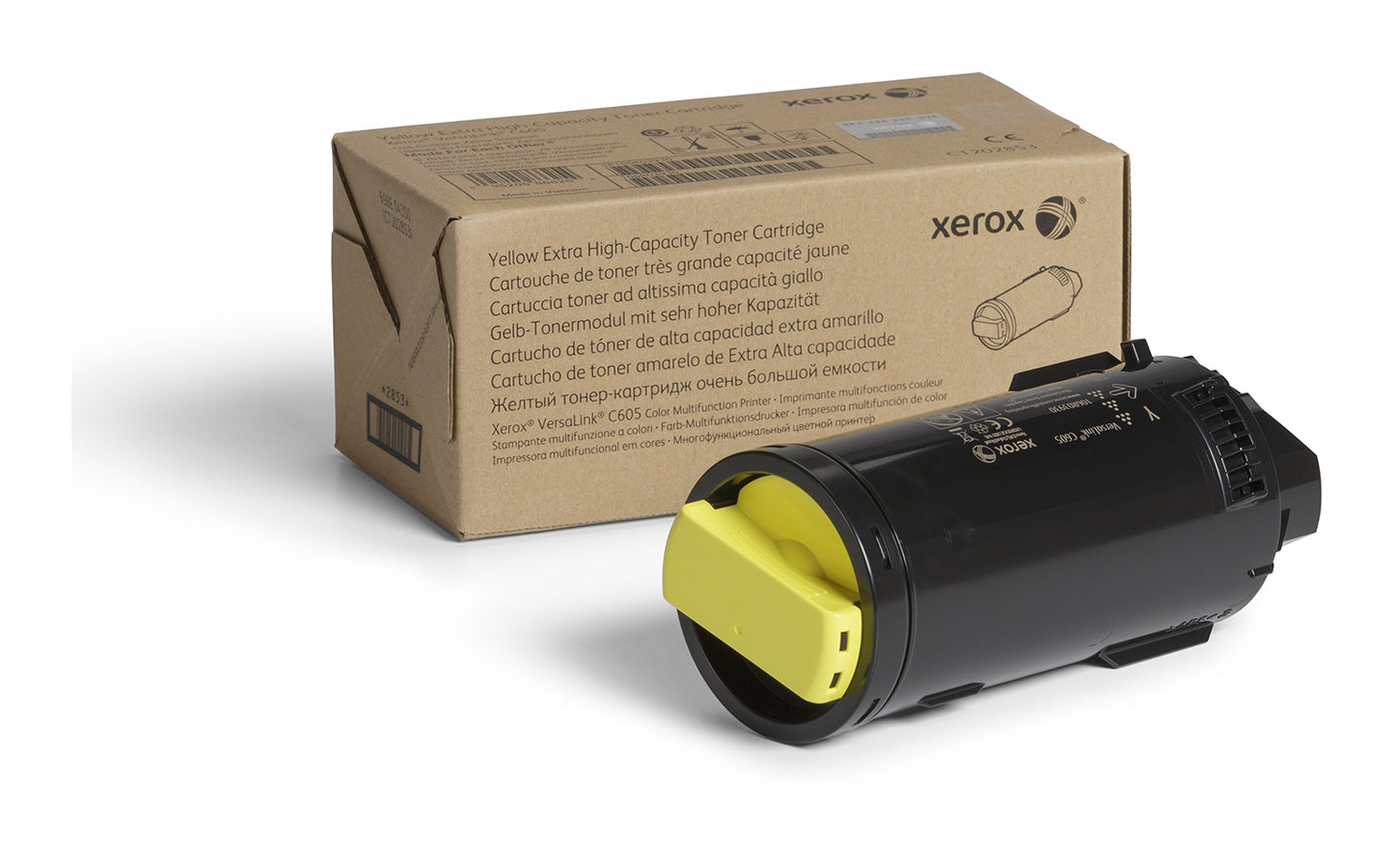 C605YellowExtraCapTonerCart 106R03934
