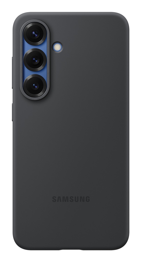 Samsung Silicone Case Zwart Samsung Galaxy S25