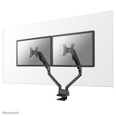 Transparent Protection Screen for dual monitor use - assembl