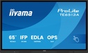 IIYAMA 65"WIDE IFP 40-Points PureTouch-IR Screen, 3840 x 216