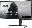 IIYAMA 34"WIDE LCD, G-Master Black Hawk, 3440 x 1440, UWQHD 