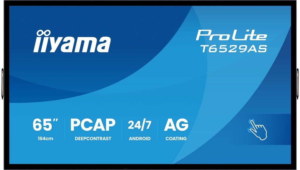 IIYAMA 65" LCD All-In-One Interactive Display, Android OS, B