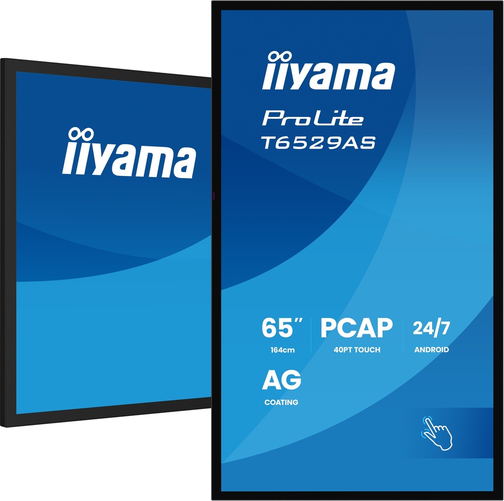 IIYAMA 65" LCD All-In-One Interactive Display, Android OS, B