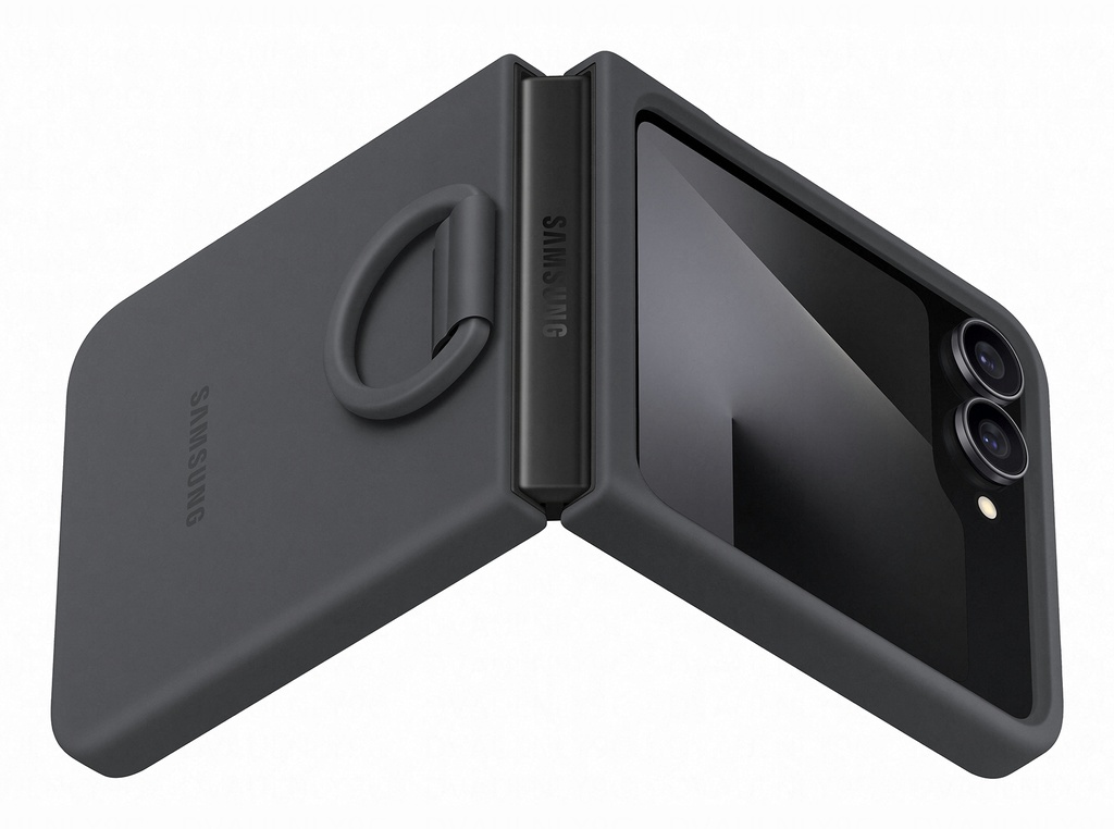Samsung Silicone Case Flip7 FE Zwart