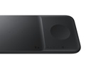 WIRELESS CHARGER TRIO - FAST 7.5W X2, 3.5WX1, - ZWART
