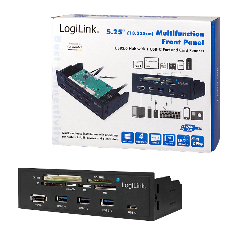LogiLink Front Panel 5.25