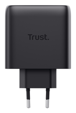 Trust MAXO 65W 2P USB-C GAN CHARGER BLK