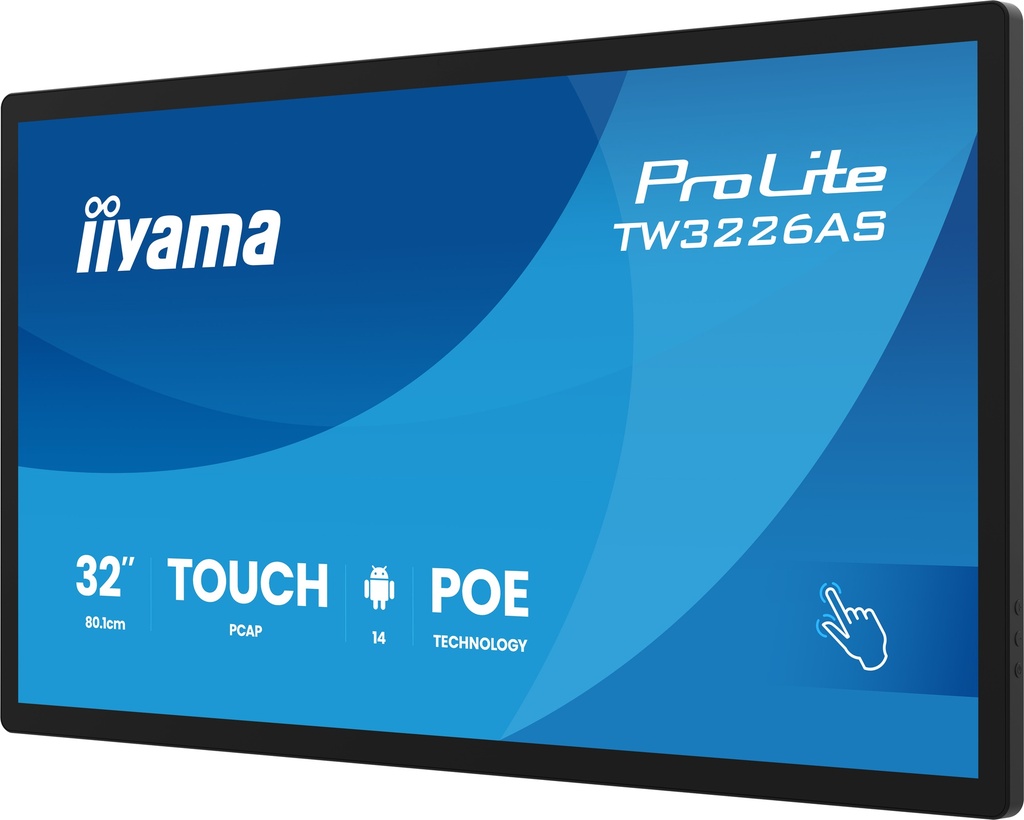 IIYAMA TW3226AS-B3P 32inch Panel-PC with Android 14+GMS SOC 