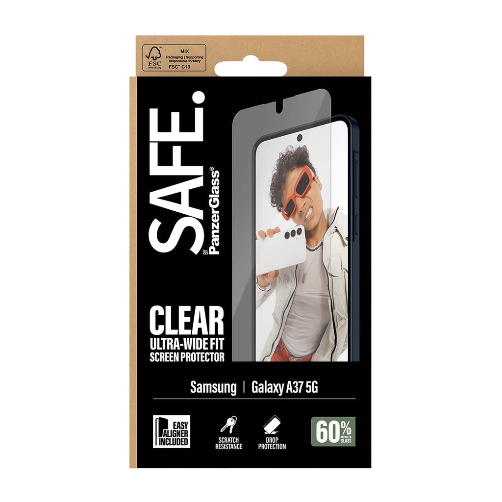 SAFE. by Panzerglass Screen Protector UWF - Clear - Samsung 