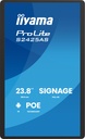 IIYAMA 24inch Small Format Signage with Android 14+GMS iiSig