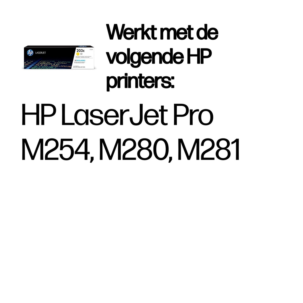 HP Toner/203X Original LaserJet Cart YL