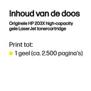 HP Toner/203X Original LaserJet Cart YL