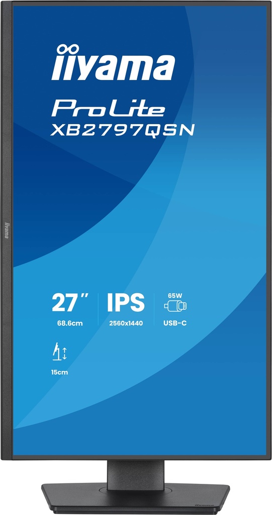 Iiyama Prolite XB2797QSN-B1 27"WIDE LCD, 2560 x 1440 QHD, IP