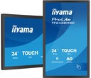24iWIDE LCD Bonded DeepContrast Projective Capacitive Bezel 
