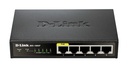 5-Port Fast Ethernet PoE Unmanaged Desktop Switch- Compatibl