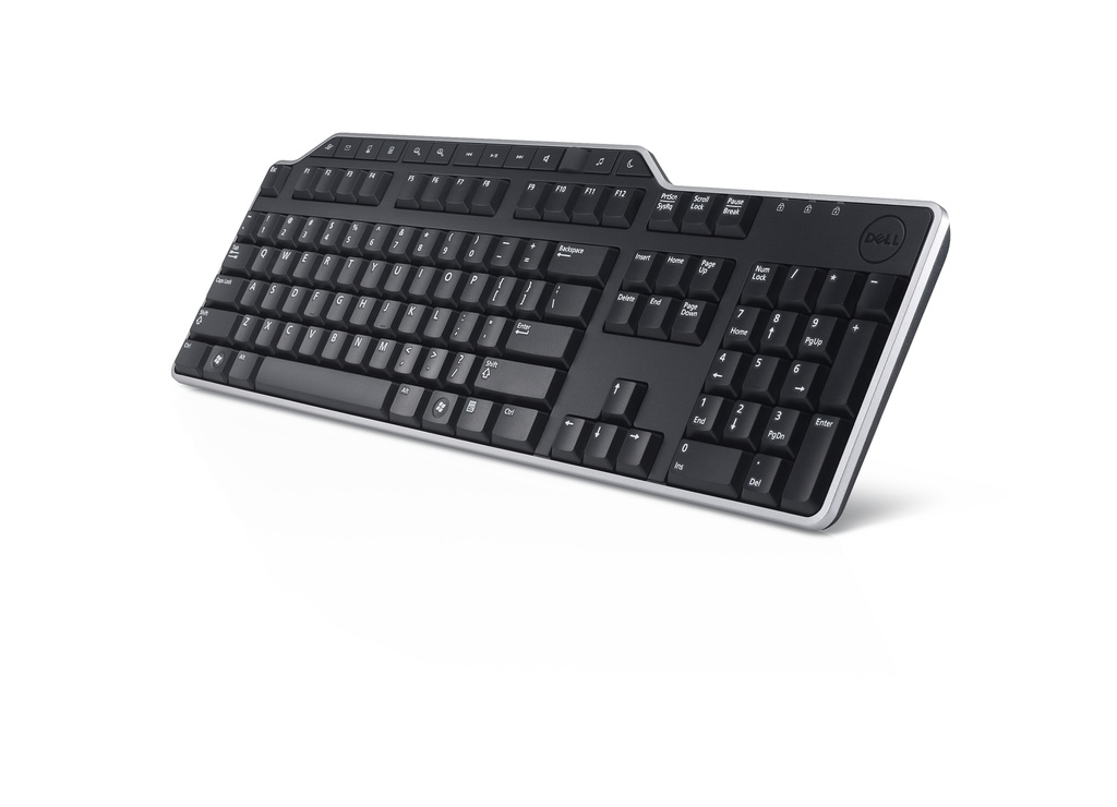 Keyboard : US/Euro (QWERTY) Dell KB-522Wired Business Multim