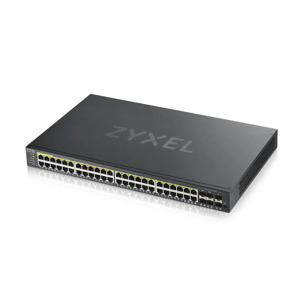 GS1920-48HPv2- 52 Port Smart Managed PoE Switch 48x Gigabit 