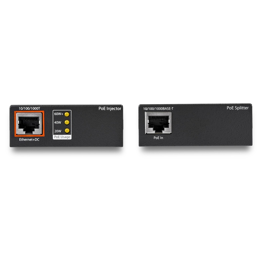 Kit - PoE Splitter + Injector - 60W UPOESPLT1G