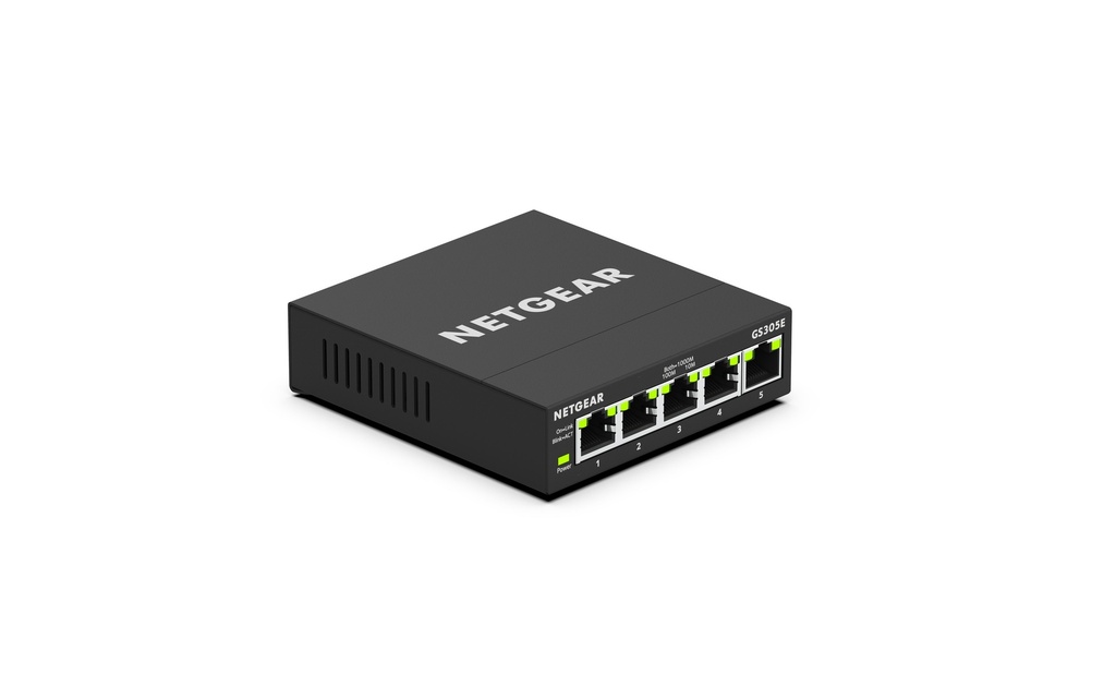 NETGEAR 5-Port Gigabit Ethernet Smart Managed Plus Switch fo