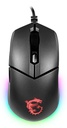 MSI GM11 CLUTCH BLACK Gaming Mouse Optical Wired RGB light