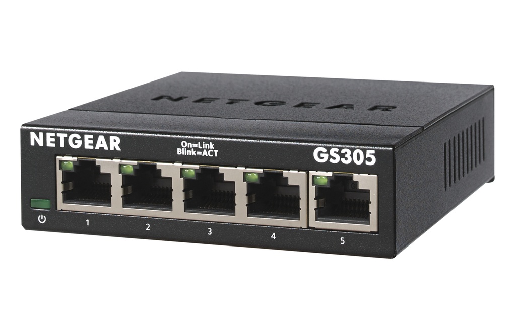 NETGEAR 5-port Gigabit Ethernet Unmanaged Switch GS305