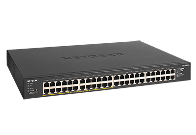 NETGEAR 48-Port Gb unmanaged PoE+ Switch