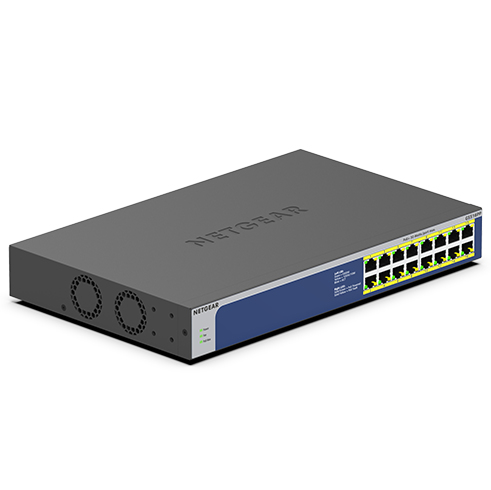 NETGEAR 16PT GIGE UNMNGED SWTCH W/ POE+