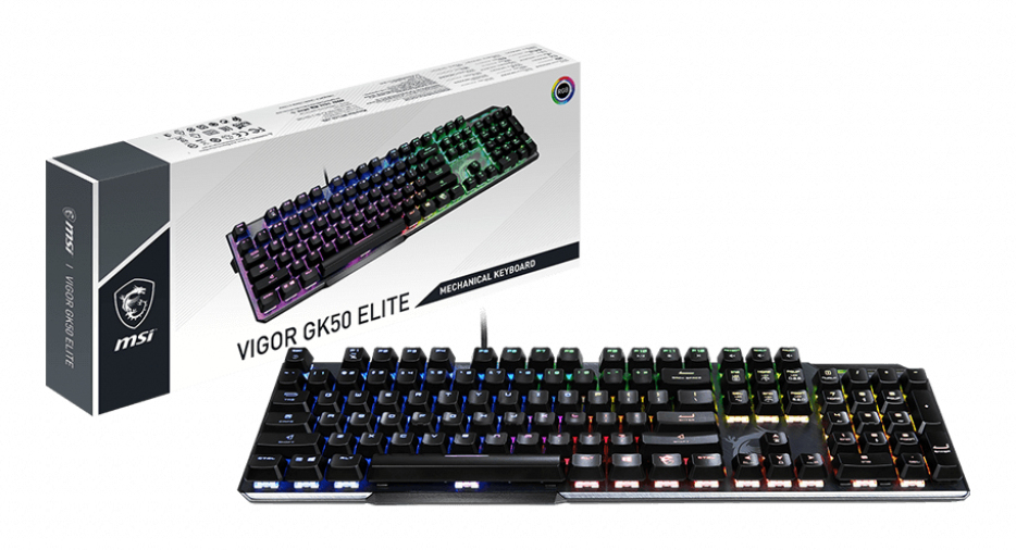 MSI Vigor GK50 ELITE BE GAMING Keyboard US