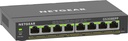 NETGEAR 8PT GE Plus Switch W/HI-PWR POE+