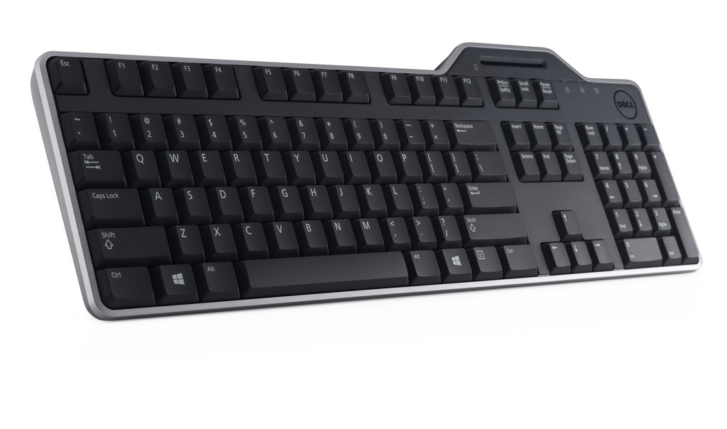 UK/Irish (QWERTY) Dell KB-813 SmartcardReader USB Keyboard B
