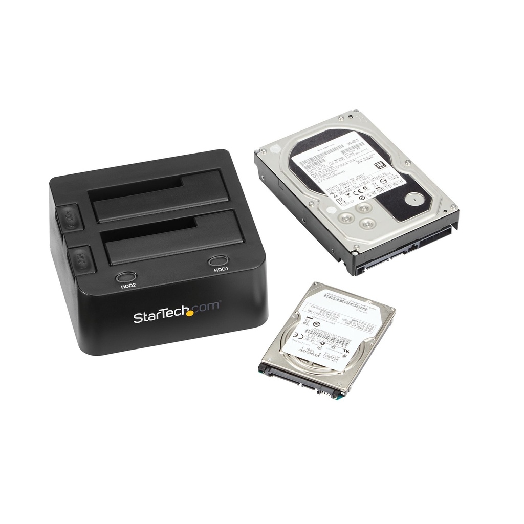 USB 3.0 Dual SATA HDD/SSD Dock w/ UASP SDOCK2U33