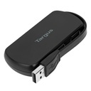 4 Port USB 2.0 Hub Black