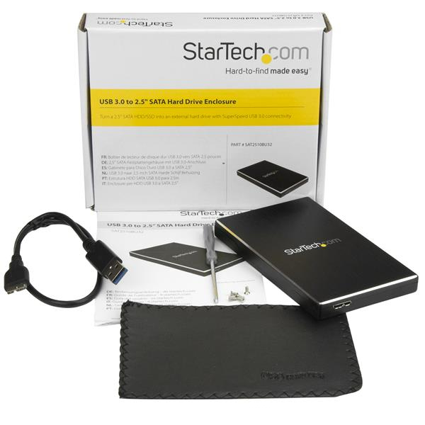 2.5in USB 3.0 SSD SATA HDD Enclosure SAT2510BU32