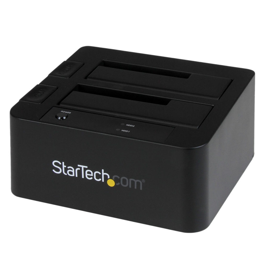 USB 3.0/eSATA Dual HDD/SSD Dock w/ UASP SDOCK2U33EB