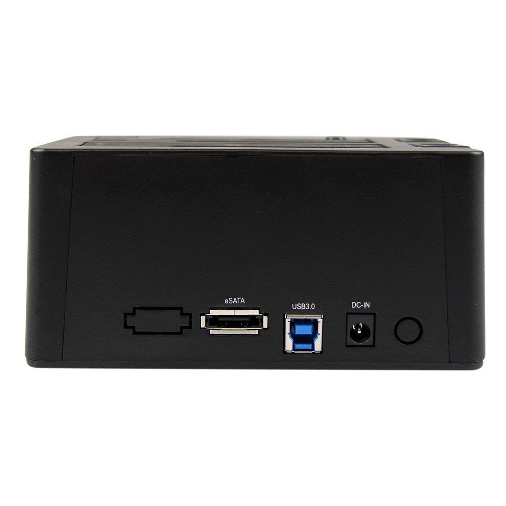 USB 3.0/eSATA Dual HDD/SSD Dock w/ UASP SDOCK2U33EB