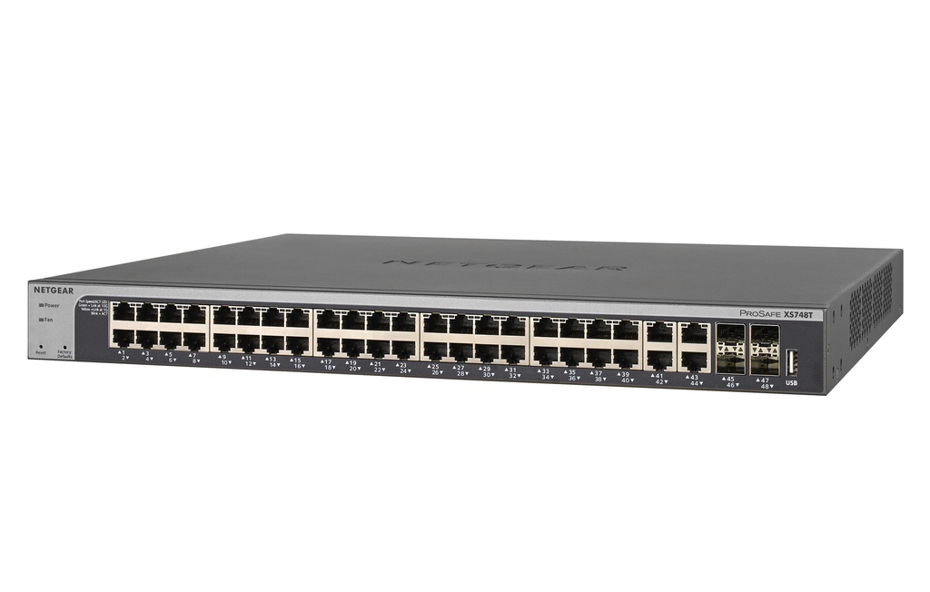 NETGEAR 48PT 10G SMART SWITCH XS748T-100NES