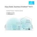 TP-Link AV1300 Powerline Wi-Fi Single Pack with AC PassThrou