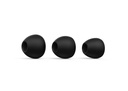 Compact in-ear with mic 8.6mm driver bl