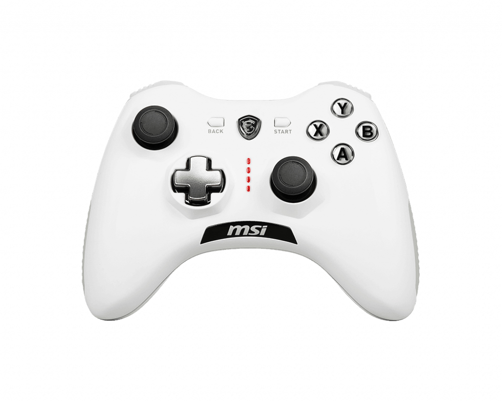 MSI Force GC20 V2 WHITE Wired Game Controller w.changeable p
