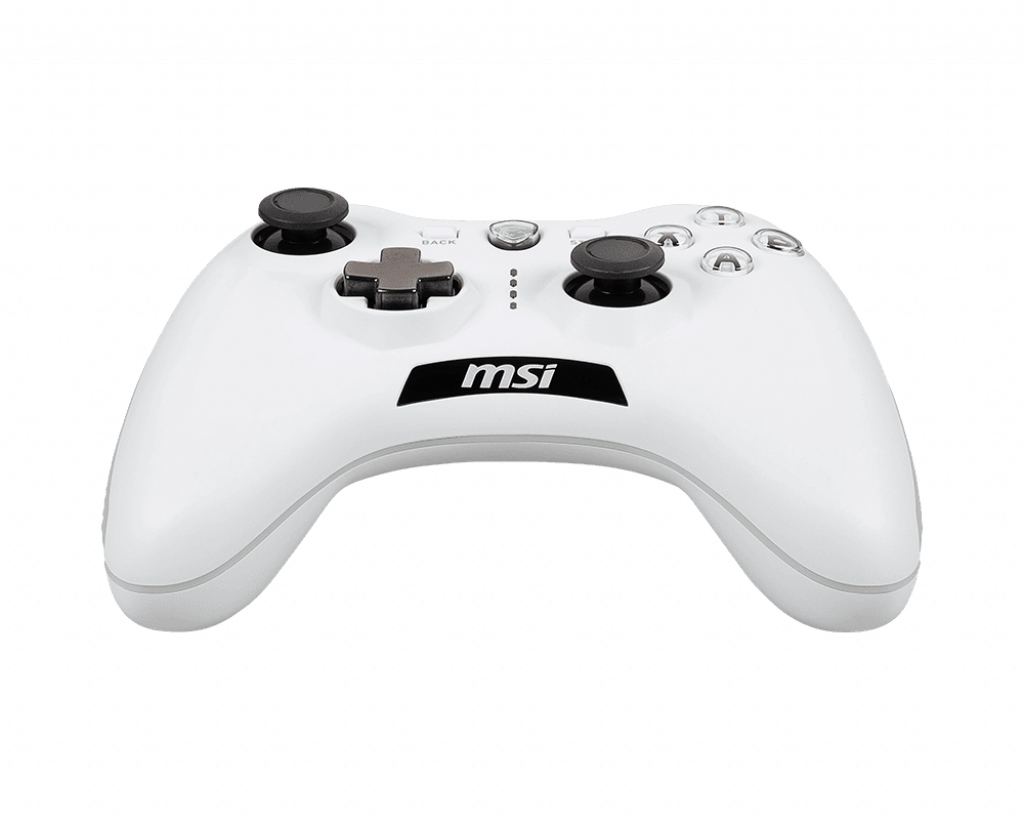 MSI Force GC20 V2 WHITE Wired Game Controller w.changeable p