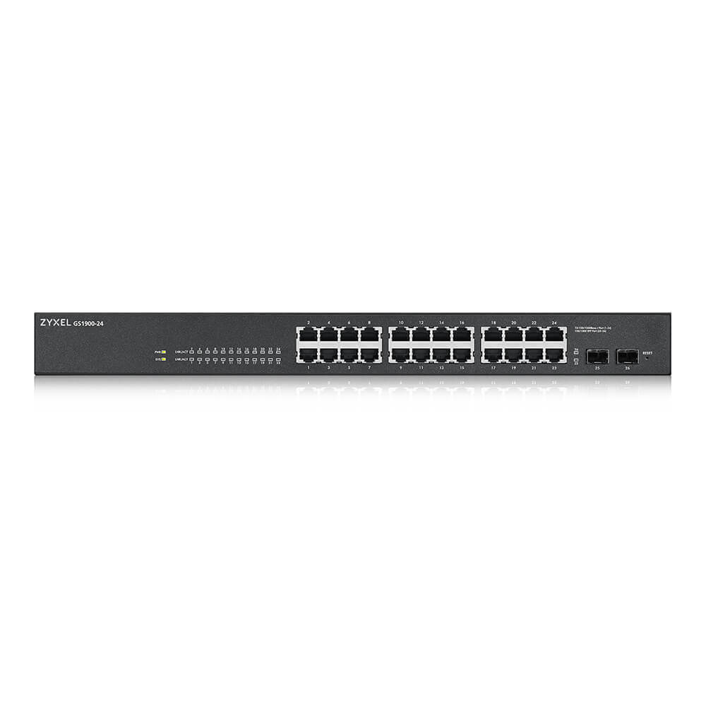 24 Port GbE L2 Smart Switch rackmount GS1900-24-EU0102F