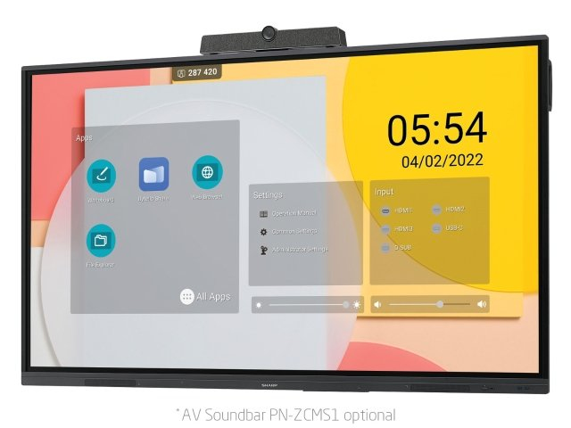 Sharp 86" PN-L2B-Series Interactive Displa 60005559